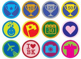 foursquare badges