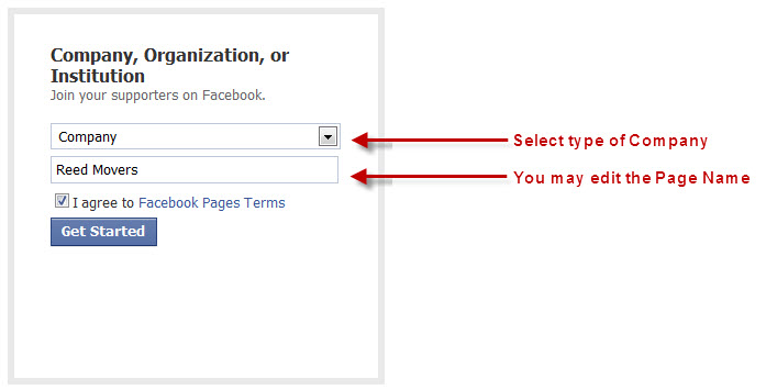 Converting Facebook Personal Profile to Business Page
